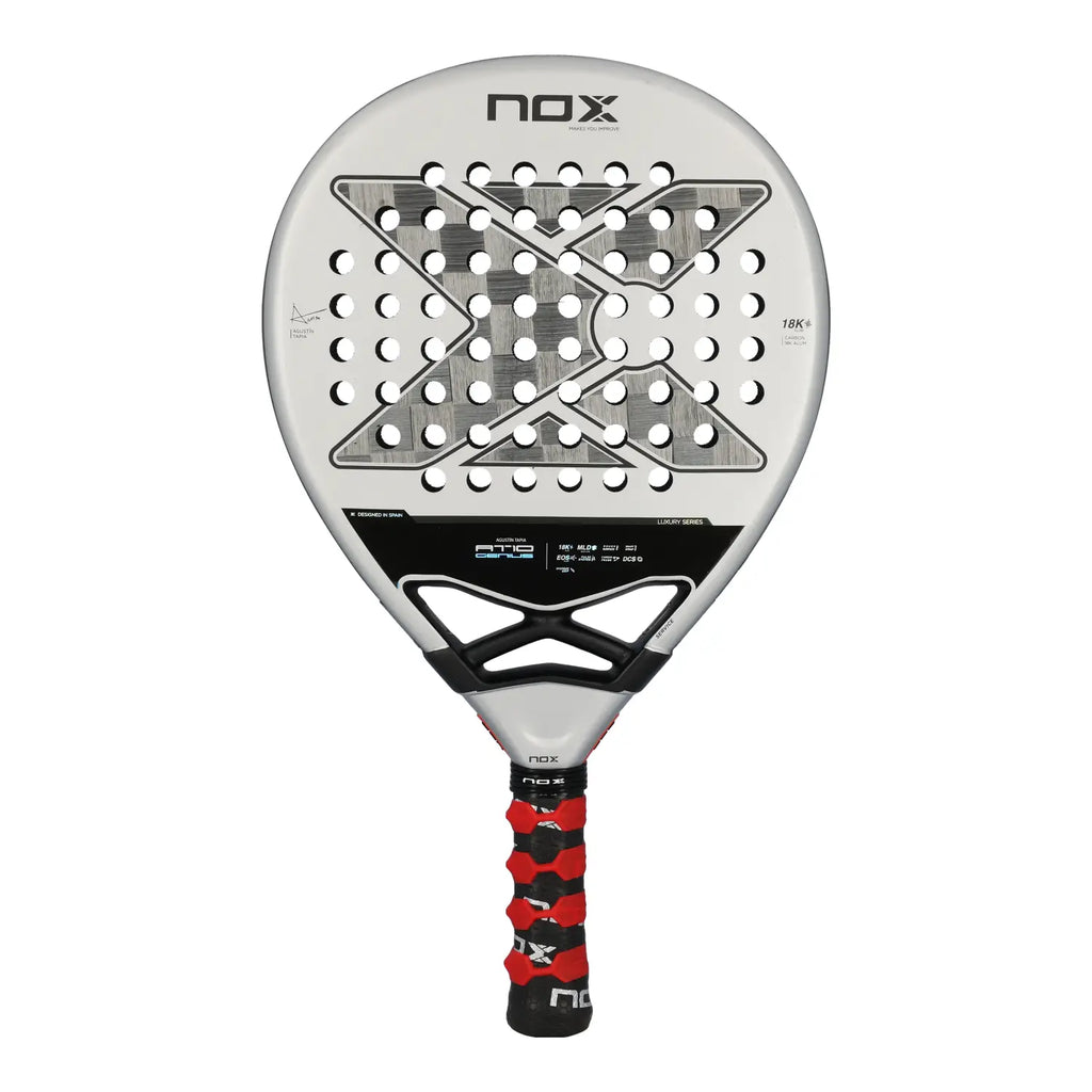 NOX AT10 Genius Attack 18K 2024 — Raquette de padel par Agustín Tapia