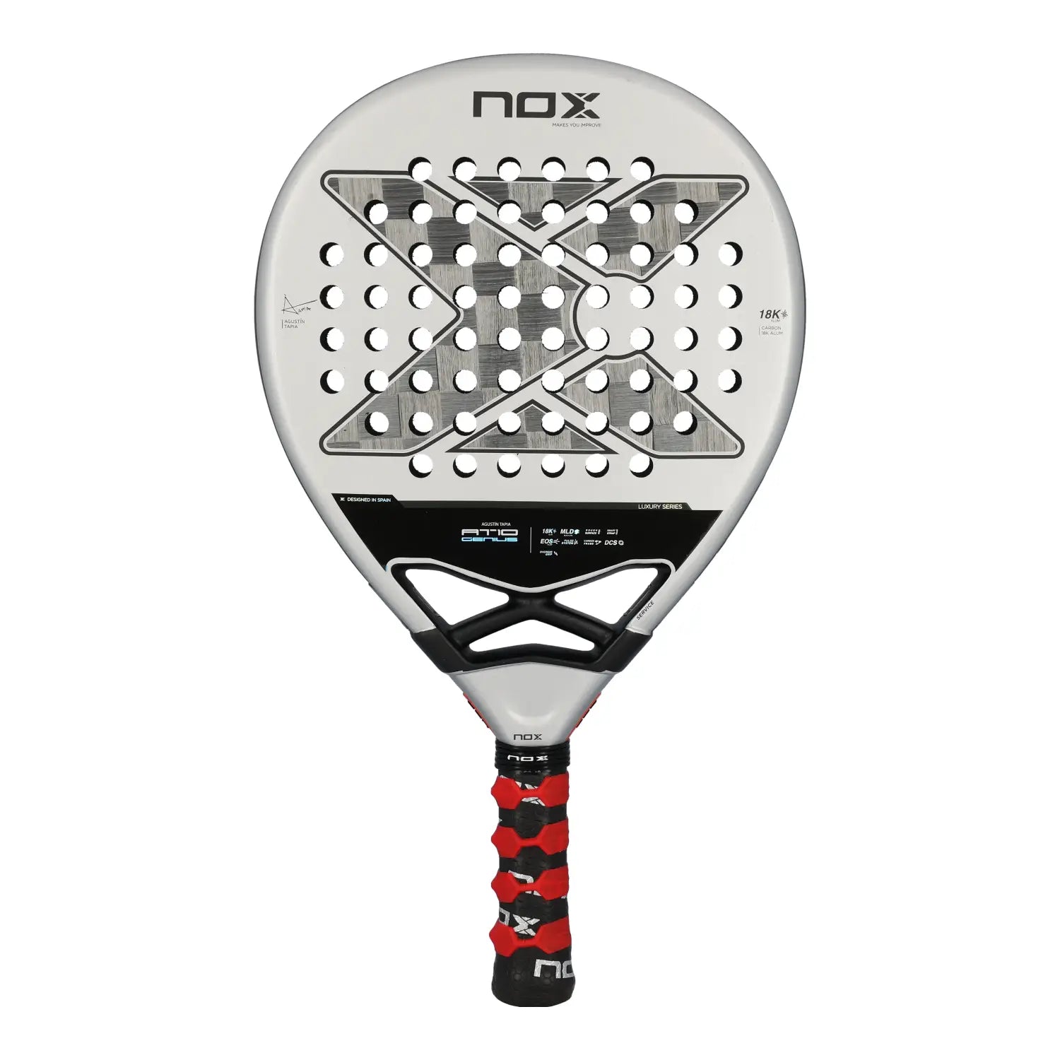 NOX AT10 Genius Attack 18K 2024 — Raquette de padel par Agustín Tapia