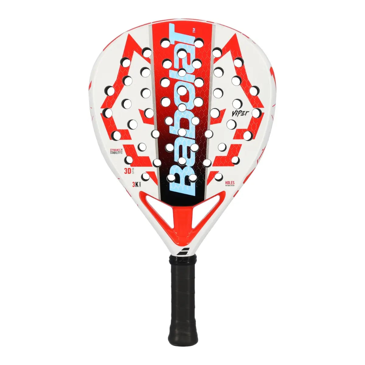 Babolat Counter Viper — Raquette de Padel Blanc/Rouge 2025