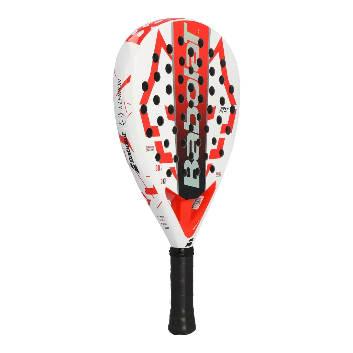 Babolat Counter Viper — Raquette de Padel Blanc/Rouge 2025