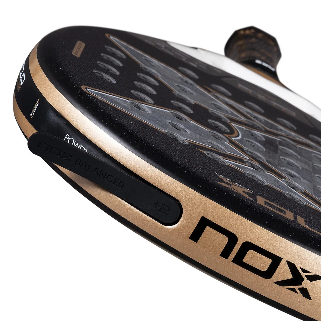 NOX AT10 Genius 18K Alum 2026 — Raquette de padel par Agustín Tapia