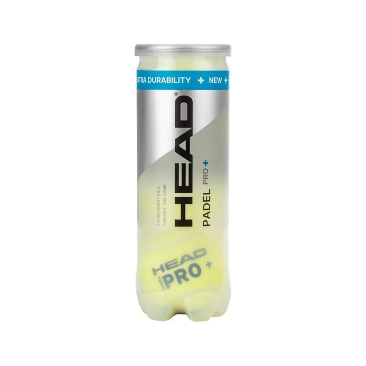 Head Padel Pro+ — Tube 3 Balles de Padel