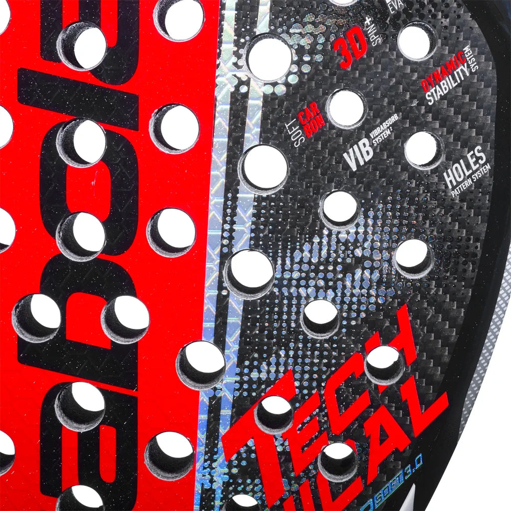 Babolat Technical Viper Soft 3.0 — Black/Red Padel Racket 2026