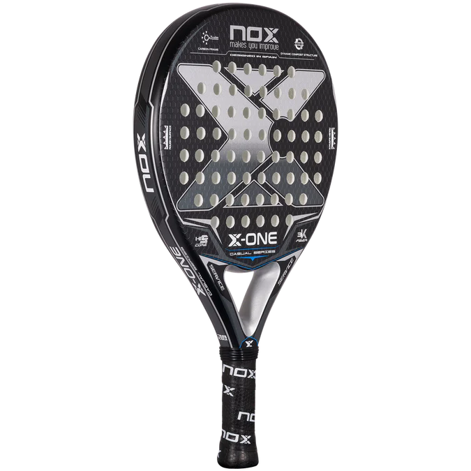 NOX X-One Casual Series — Black Padel Racket
