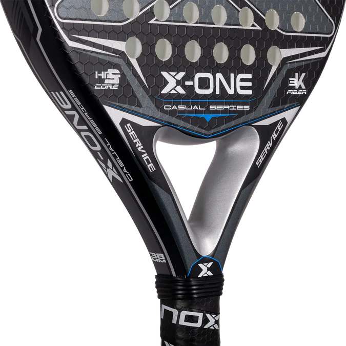 NOX X-One Casual Series — Black Padel Racket