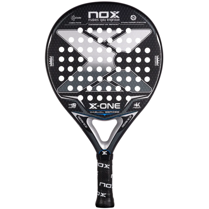 NOX X-One Casual Series — Black Padel Racket