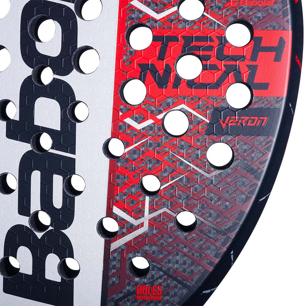 Babolat Technical Veron 2.5 — Raquette de Padel Rouge/Noir 2025