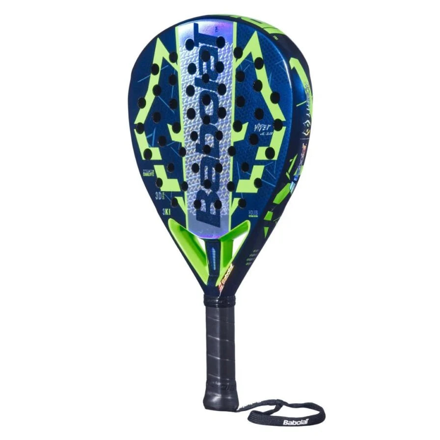 Babolat Viper Juan Lebrón 3.0 FW 2026 – vue de dos avec logo Babolat