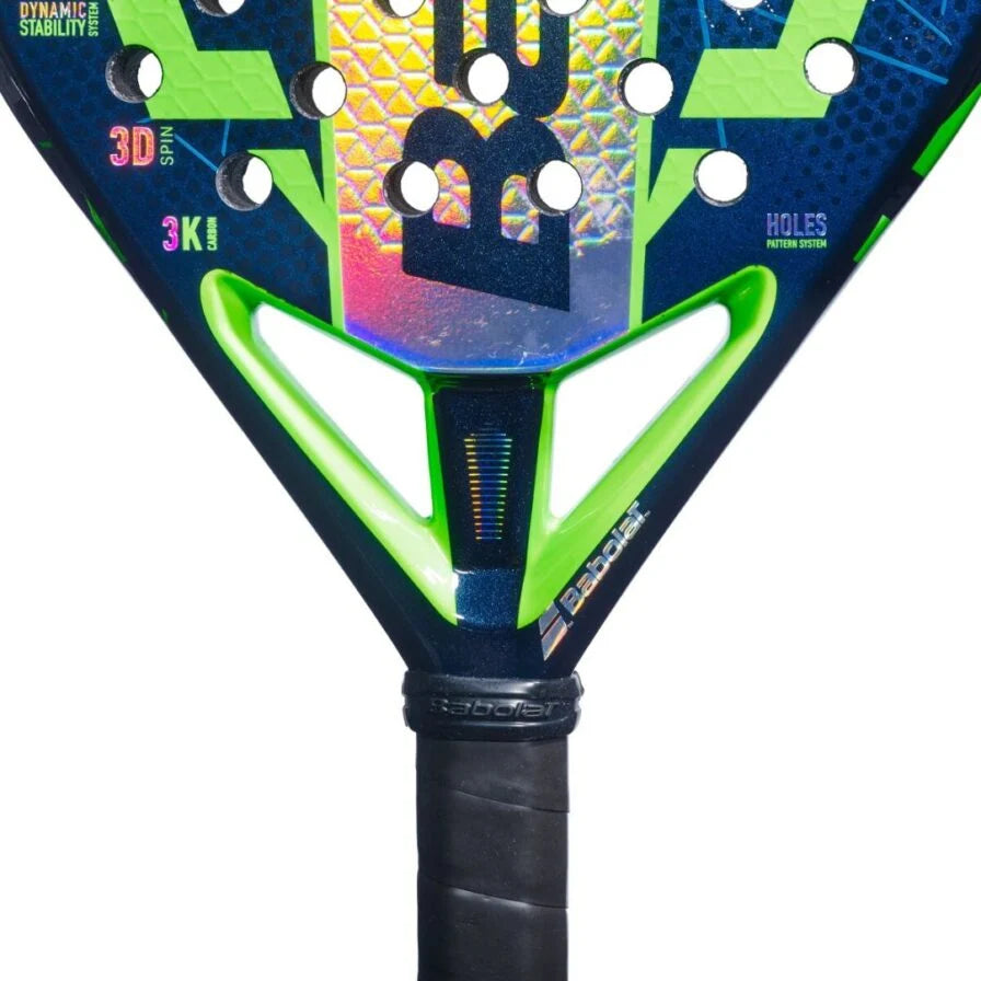 Babolat Viper Juan Lebrón 3.0 FW 2026 – détail du cœur et du pont