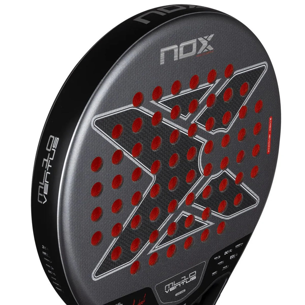 NOX ML10 Ventus Control 3K 2026 Lamperti – détail de la face Dual Spin