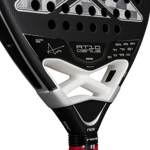 NOX AT10 Luxury Genius Attack 18K Alum 2026 — Raquette de padel par Agustín Tapia