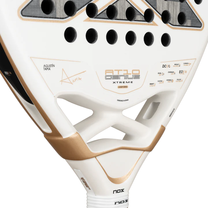 NOX AT10 Luxury Genius 12K Alum Xtrem 2026 — Raquette de padel par Agustín Tapia