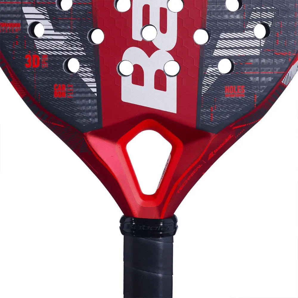 Babolat Technical Veron — Black/Red Padel Racket 2024
