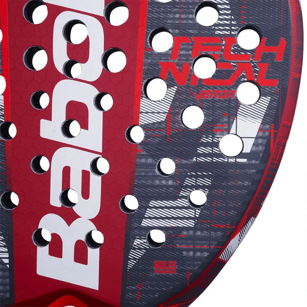 Babolat Technical Veron — Black/Red Padel Racket 2024
