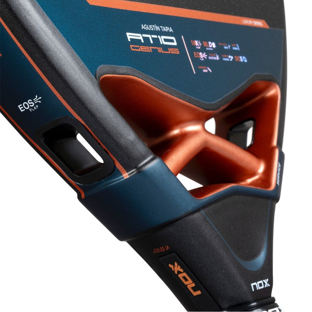 NOX AT10 Luxury Genius 18K Alum 2025 — Raquette de padel par Agustín Tapia