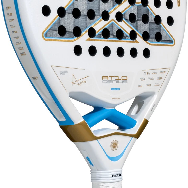 NOX AT10 Genius 18K Alum Argentina Edition 2026 – raquette de padel Agustín Tapia, vue 7