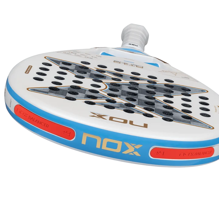 NOX AT10 Genius 18K Alum Argentina Edition 2026 – raquette de padel Agustín Tapia, vue 6