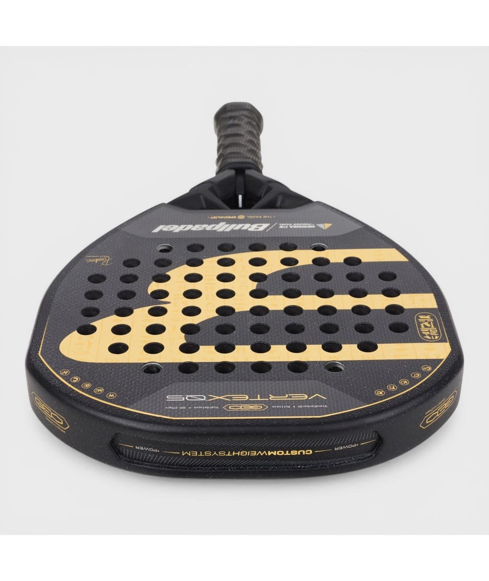 Bullpadel Vertex 05 Geo NewGiza LTD 2026 – vue de dessus, forme géométrique