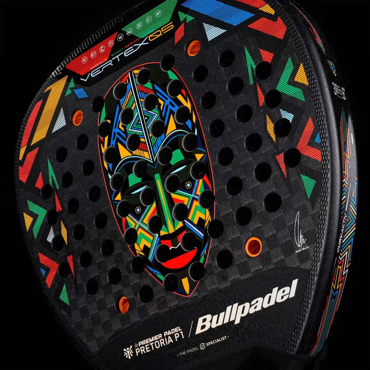 Bullpadel Vertex 05 Pretoria LTD 2026 – raquette de padel Juan Tello, vue 5