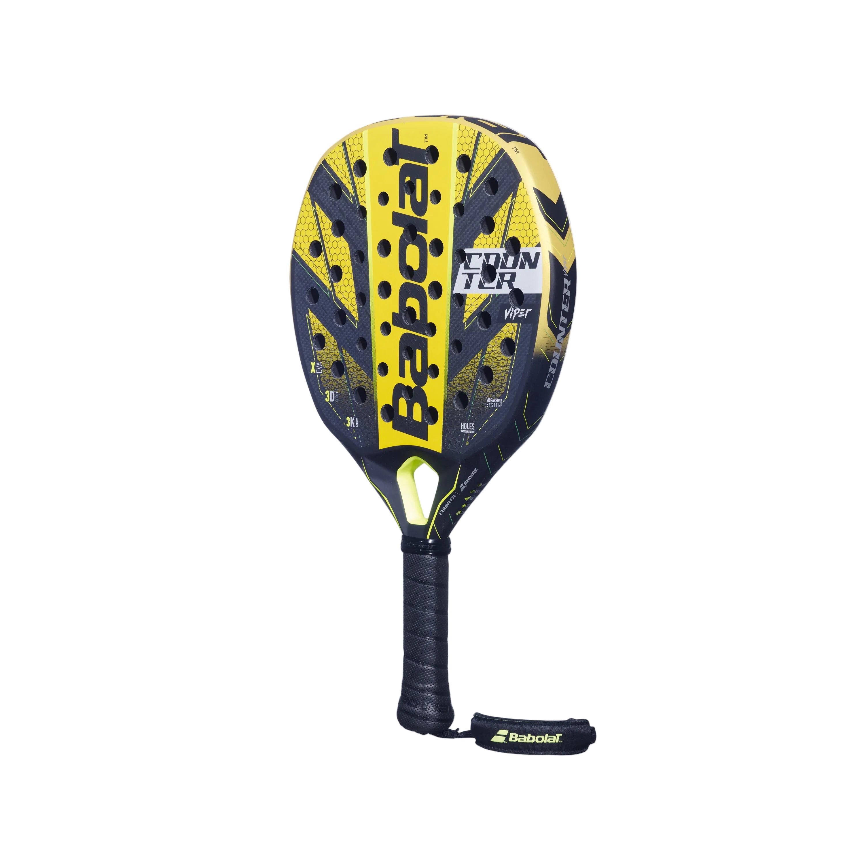 Babolat Counter Viper — Raquette de Padel Jaune/Noir 2024