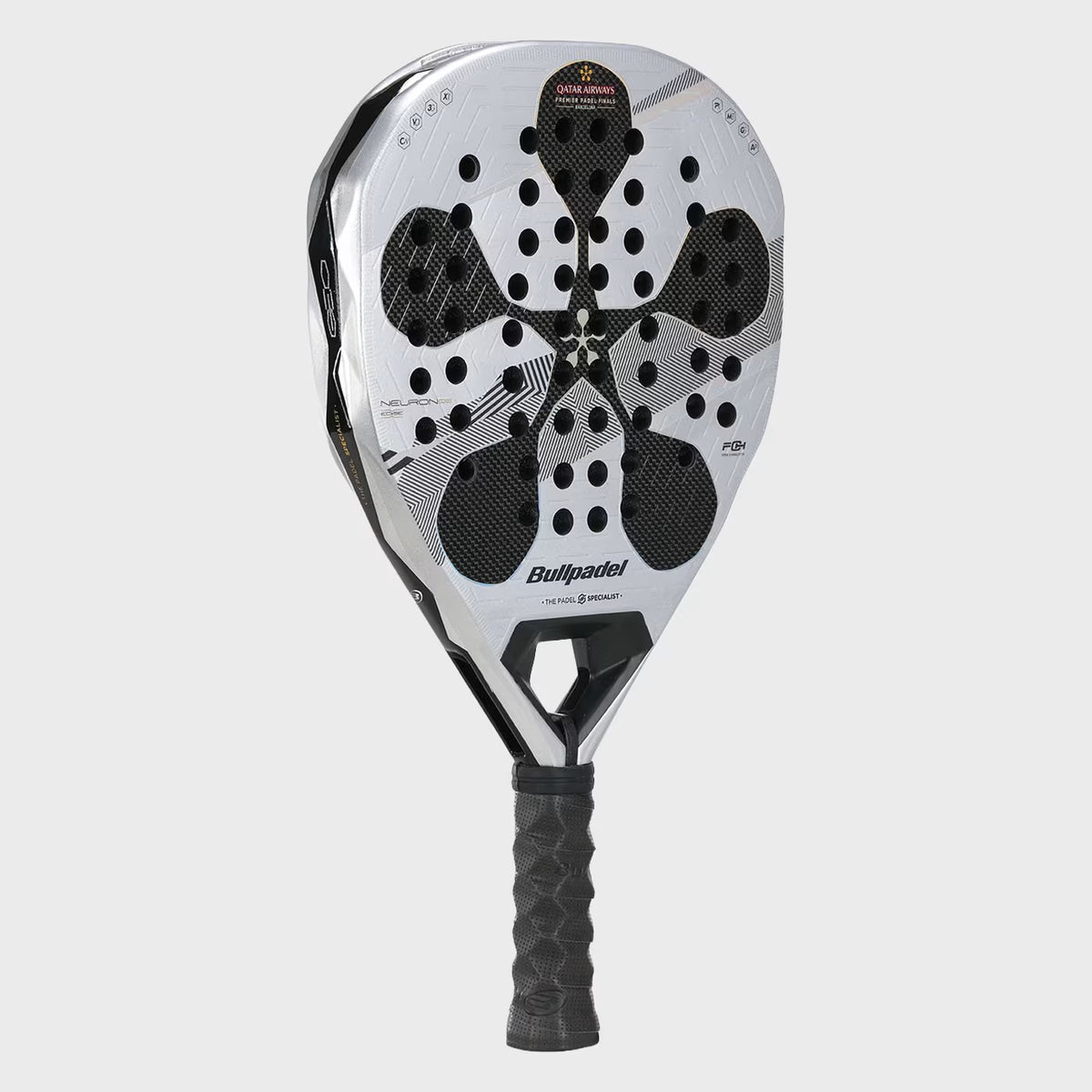 Bullpadel Neuron 02 Edge Tour Final 2025 – raquette de padel Fede Chingotto, vue 2