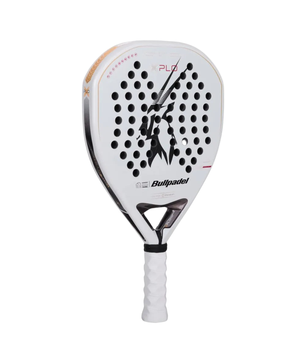 Bullpadel XPLO Qatar 2026 — Padel Racket White/Gold Limited Edition