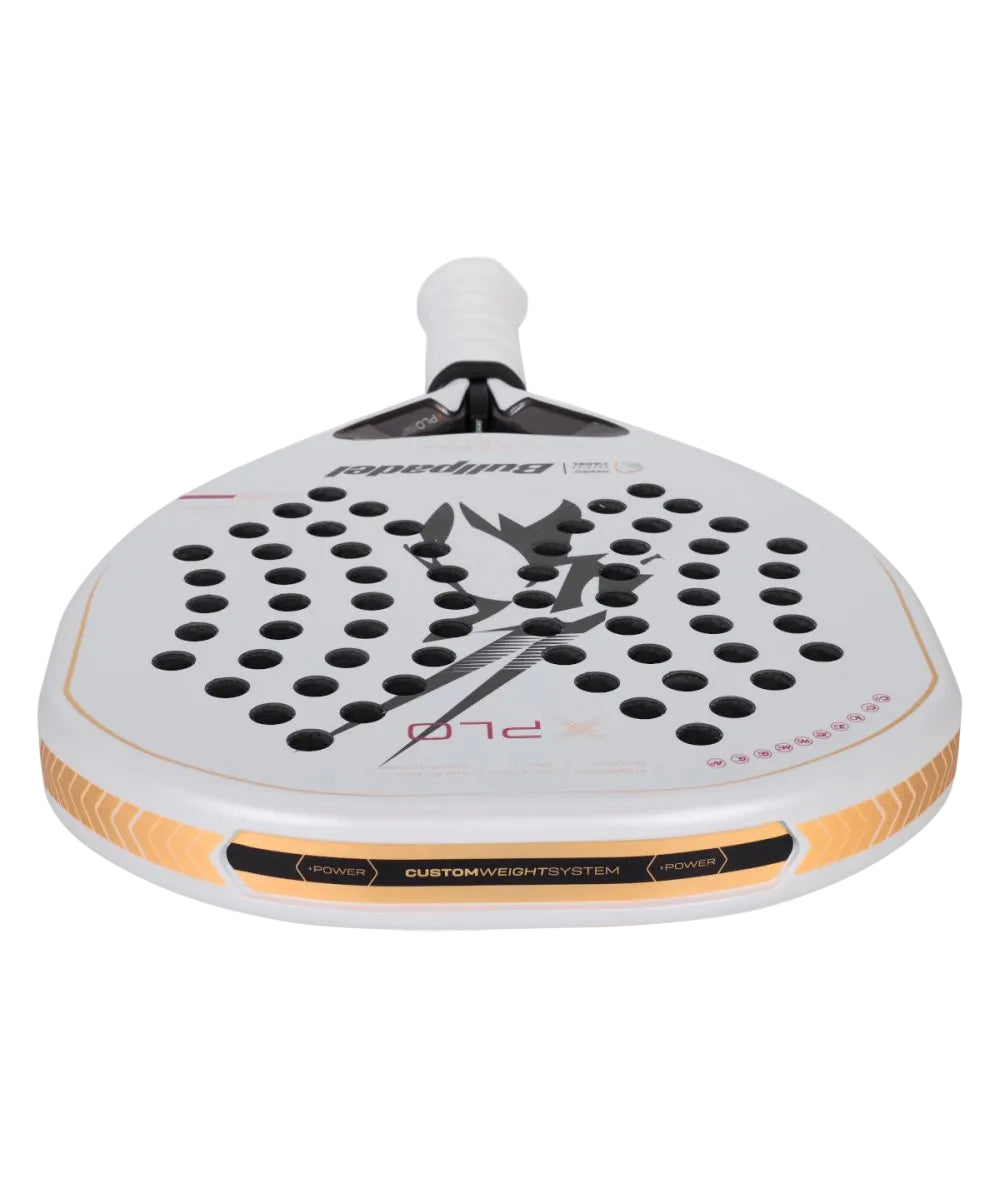 Bullpadel XPLO Qatar 2026 — Padel Racket White/Gold Limited Edition