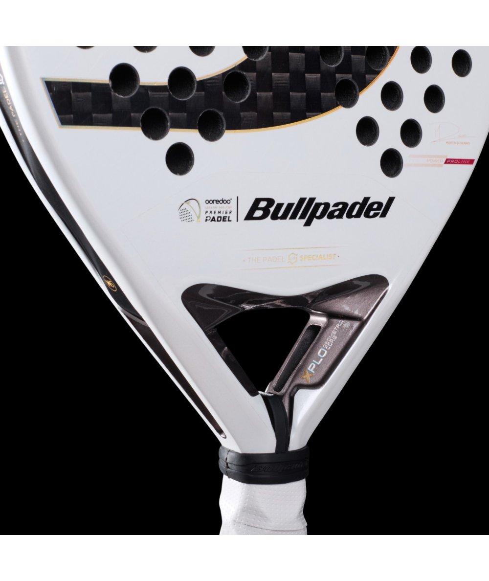 Bullpadel XPLO Qatar 2026 — Padel Racket White/Gold Limited Edition