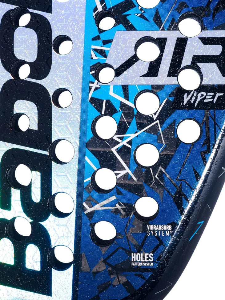 Babolat Air Viper 2.5 2025 – détail de la face carbone 16K