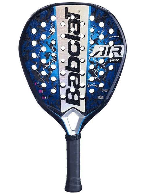 Babolat Air Viper 2.5 2025 – raquette de padel bleue, vue de face
